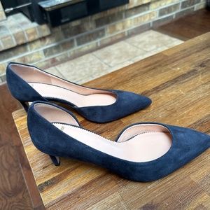 J. Crew Lucie suede pumps NEW! W 7.5